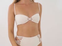 Laden und Abspielen von Videos im Galerie-Viewer, Video: Rio De Sol Oberteil Top Malibu-Natural Bandeau-Iris