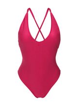Laden Sie das Bild in den Galerie-Viewer, Product Front: Rio De Sol Badeanzug Shimmer-Desejo Sunny
