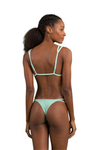 Laden Sie das Bild in den Galerie-Viewer, Model Back: Rio De Sol Unterteil Bottom Malibu-Menta Mini-Duo
