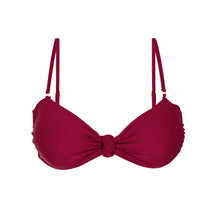Laden Sie das Bild in den Galerie-Viewer, Product Front: Rio De Sol Oberteil Top Touch-Carmim Bandeau-Joy
