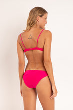 Laden Sie das Bild in den Galerie-Viewer, Model Back: Rio De Sol Oberteil Top Shimmer-Olinda Balconet-Tie
