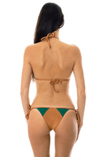 Laden Sie das Bild in den Galerie-Viewer, Model Back: Rio De Sol Unterteil Calcinha Copper Green
