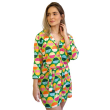 Laden Sie das Bild in den Galerie-Viewer, Gallery: Rio De Sol Hemdblusenkleid Garden City Chemise

