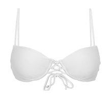 Laden Sie das Bild in den Galerie-Viewer, Product Front: Rio De Sol Oberteil Top Cotele-Branco Balconet-Pushup
