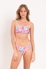 Laden Sie das Bild in den Galerie-Viewer, Model Front: Rio De Sol Oberteil Top Splash Bandeau-Reto
