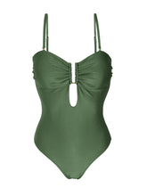 Laden Sie das Bild in den Galerie-Viewer, Product Front: Rio De Sol Badeanzug Shimmer-Croco Sara-Op
