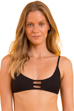 Laden Sie das Bild in den Galerie-Viewer, Gallery: Rio De Sol Oberteil Top Bora-Black Bra-Trio
