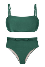 Laden Sie das Bild in den Galerie-Viewer, Product Front: Rio De Sol Set Set Palace Bandeau-Reto Hotpants
