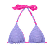 Laden Sie das Bild in den Galerie-Viewer, Product Back: Rio De Sol Oberteil Top Malibu-Rosa Tri-Rev
