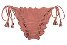 Laden Sie das Bild in den Galerie-Viewer, Product Front: Rio De Sol Unterteil Bottom Shimmer-Copper Frufru-Comfy
