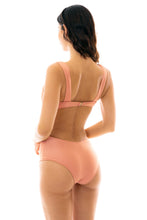 Laden Sie das Bild in den Galerie-Viewer, Image 03: Rio De Sol Badeanzug Trikini Ouro Rosa
