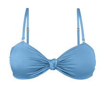 Laden Sie das Bild in den Galerie-Viewer, Product Front: Rio De Sol Oberteil Top Shimmer-Baltic-Sea Bandeau-Joy

