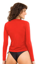 Laden Sie das Bild in den Galerie-Viewer, Image 06: Rio De Sol Oberteil Rouge Rash-Guard
