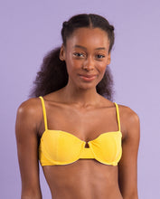 Laden Sie das Bild in den Galerie-Viewer, Image 10: Rio De Sol Oberteil Top Malibu-Yellow Balconet

