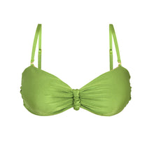 Laden Sie das Bild in den Galerie-Viewer, Product Front: Rio De Sol Oberteil Top Shimmer-Botanica Bandeau-Crispy
