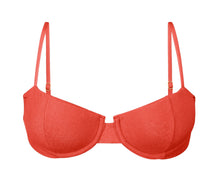 Laden Sie das Bild in den Galerie-Viewer, Product Front: Rio De Sol Oberteil Top Malibu-Chili Balconet
