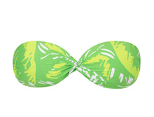 Laden Sie das Bild in den Galerie-Viewer, Product Front: Rio De Sol Oberteil Top Green-Palms Twist
