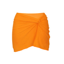 Laden Sie das Bild in den Galerie-Viewer, Product Front: Rio De Sol Strandrock Dots-Mango Skirt-Knot
