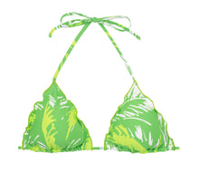 Laden Sie das Bild in den Galerie-Viewer, Product Front: Rio De Sol Oberteil Top Green-Palms Frufru
