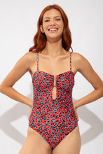 Laden Sie das Bild in den Galerie-Viewer, Gallery: Rio De Sol Badeanzug Coral-Feline Sara-Op
