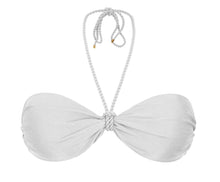 Laden Sie das Bild in den Galerie-Viewer, Product Front: Rio De Sol Oberteil Top Shimmer-White Twist
