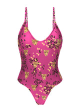 Laden Sie das Bild in den Galerie-Viewer, Product Front: Rio De Sol Badeanzug Roar-Pink Hype
