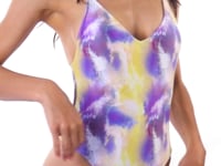 Laden und Abspielen von Videos im Galerie-Viewer, Video: Rio De Sol Badeanzug Tiedye-Purple Hype
