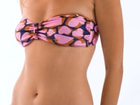 Laden und Abspielen von Videos im Galerie-Viewer, Video: Rio De Sol Oberteil Top Amore-Pink Bandeau-Crispy
